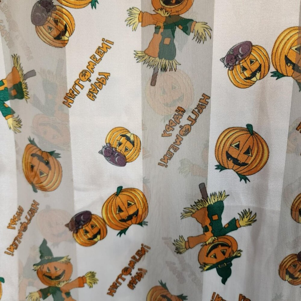 EUC Halloween Pumpkin Scarf - Picture 3 of 3